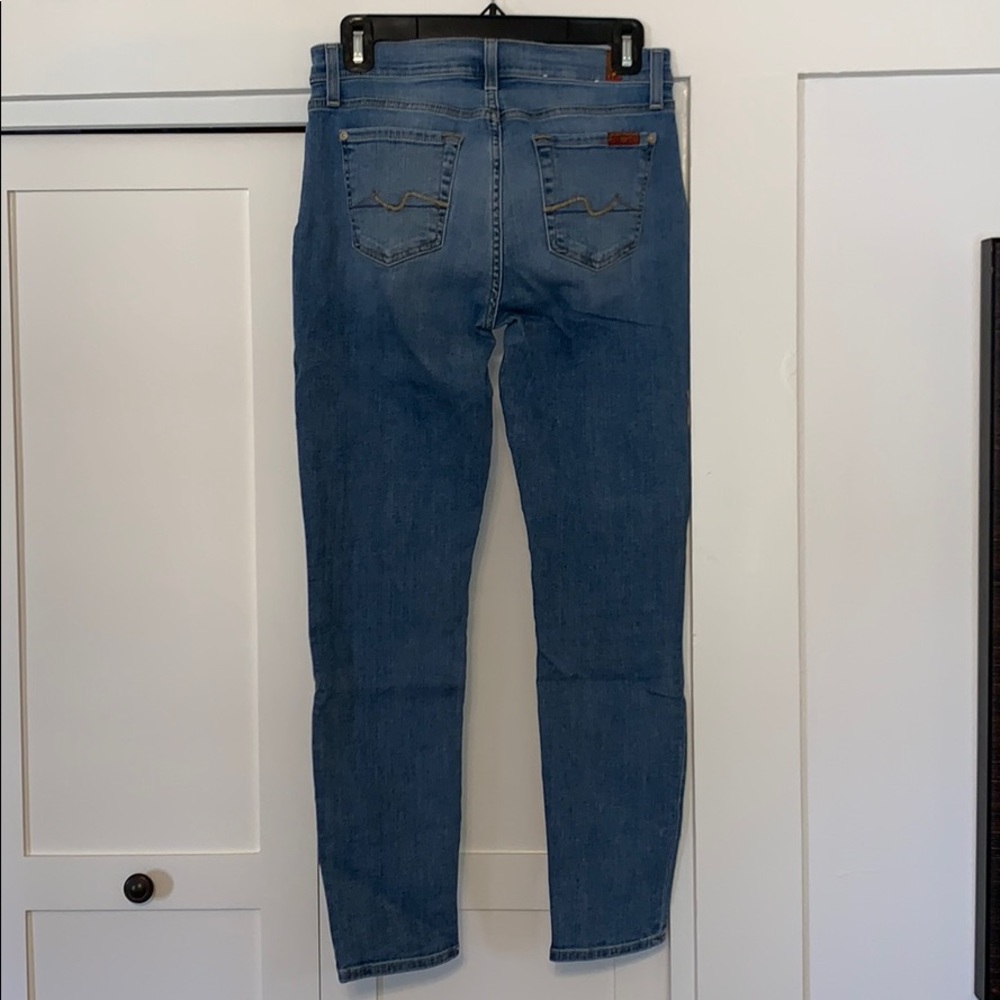 Seven For All Mankind Skinny Crop and Roll Size 26